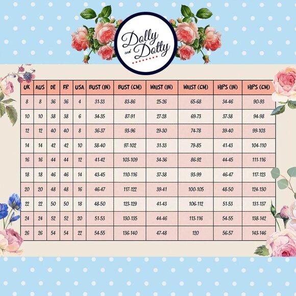 DOLLY & DOTTY “Annie” 50's Polka Dot Dress ~ Burgundy/White. Size US 18 NWOT - Picture 6 of 14